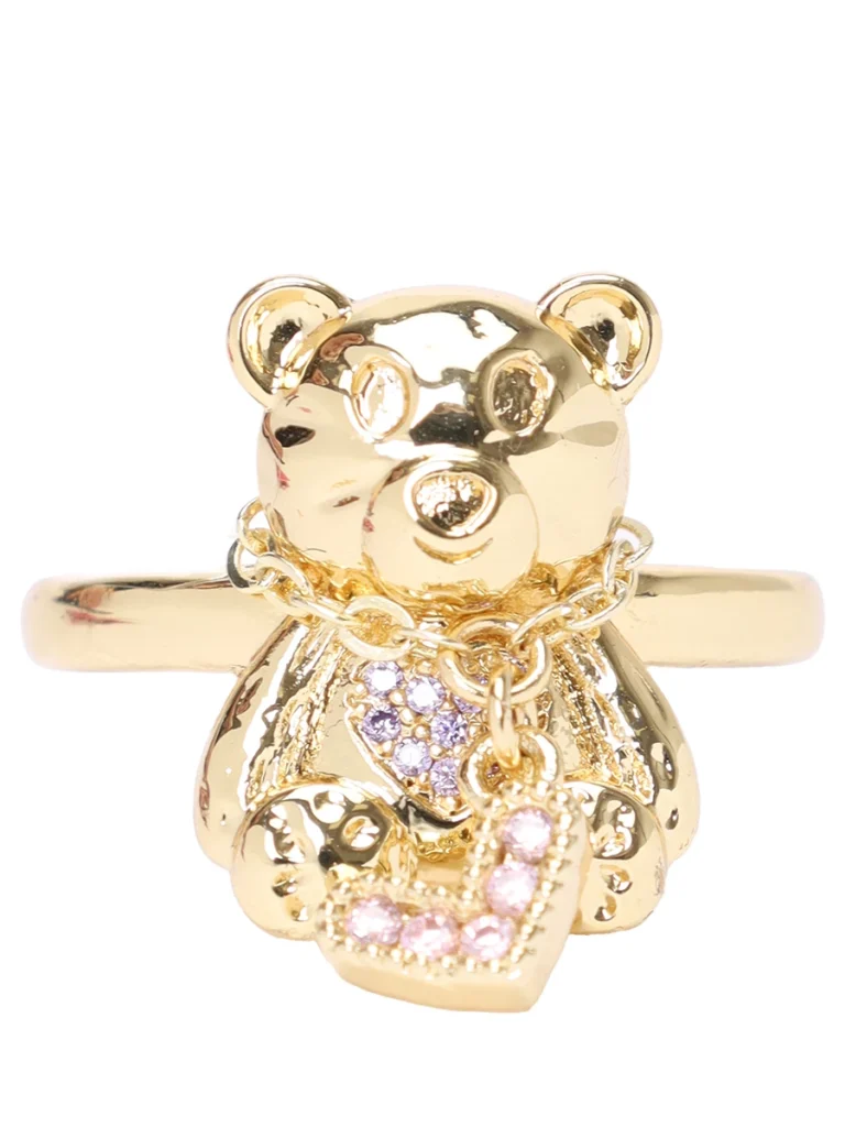 Кольцо TEDDY"S HEART,золотистый