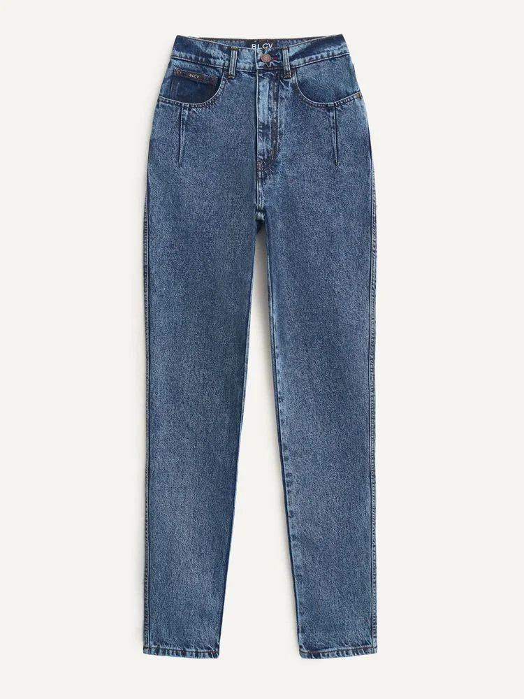 Джинсы Moms Slim Marmor Blue