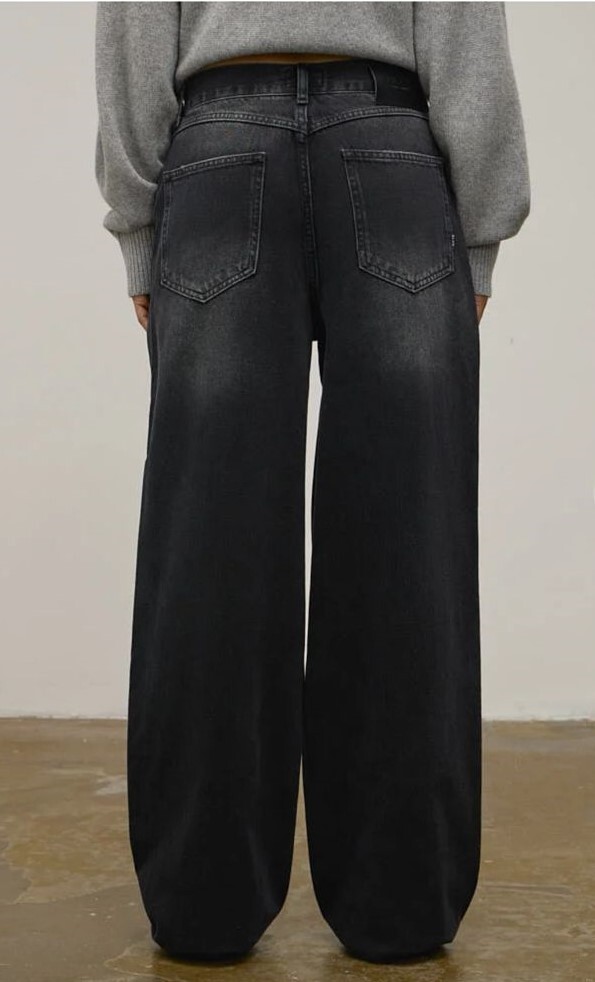 Джинсы Bauska Extra Wide Vintage Black