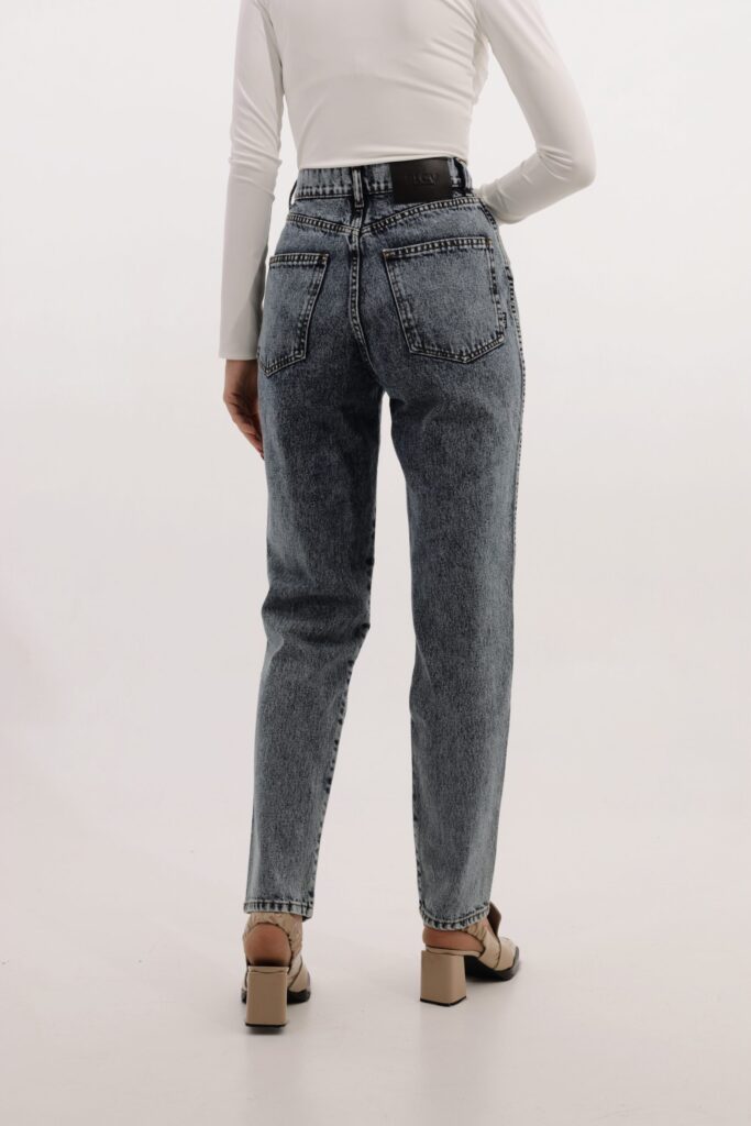 Джинсы Moms Slim Marmor Blue