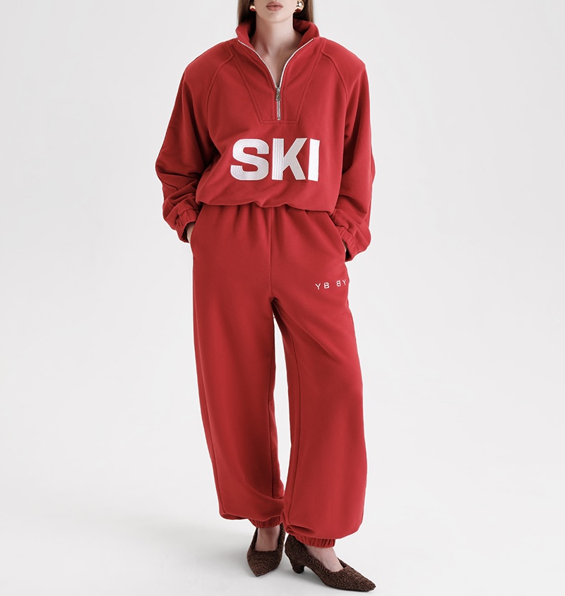 Свитшот Ski, красный