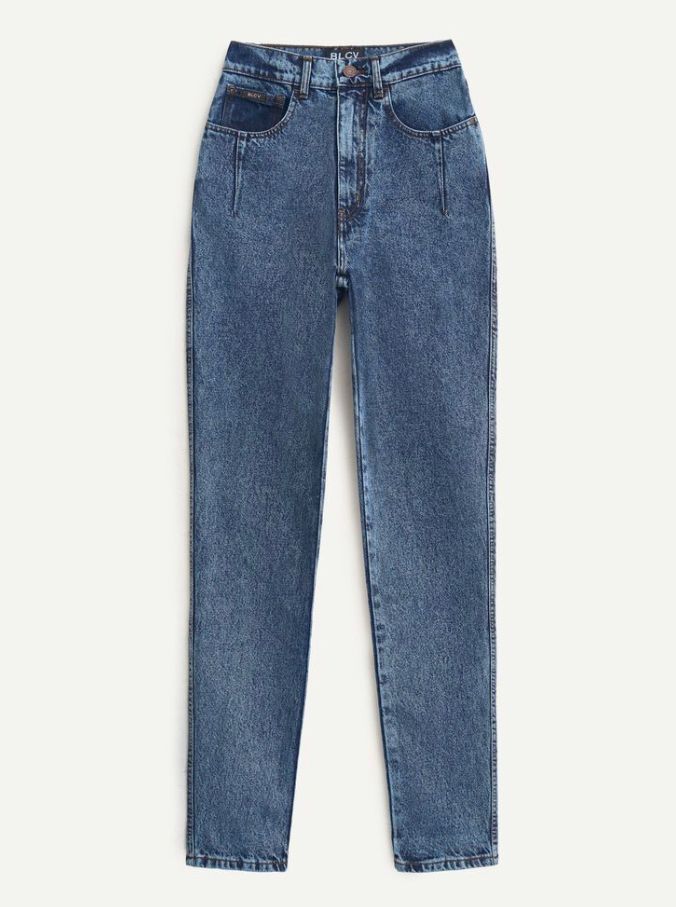 Джинсы Marta Moms Slim Marmor Blue