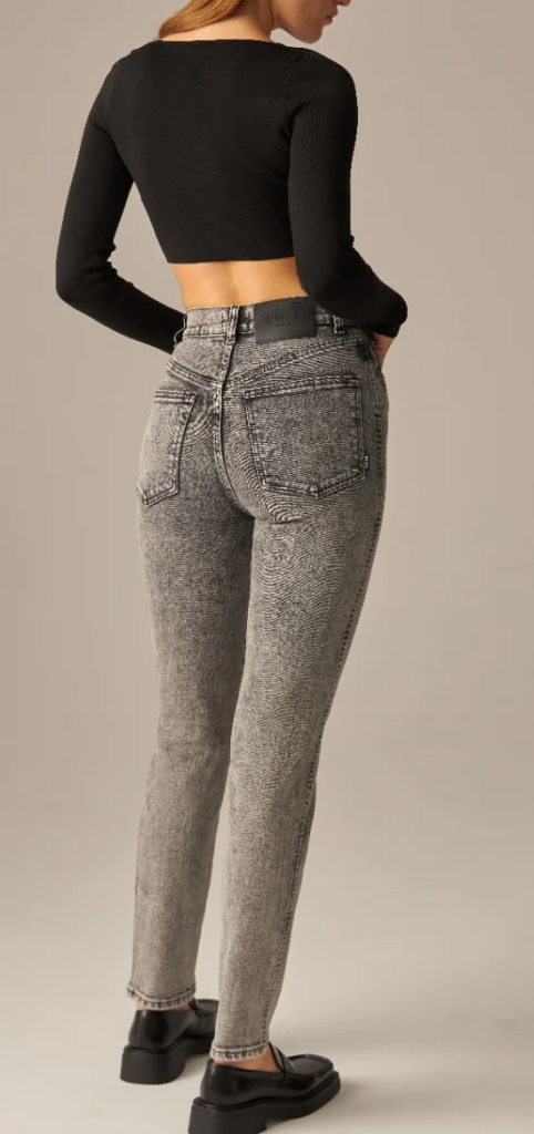 Джинсы Marta Moms Slim Marmor Grey